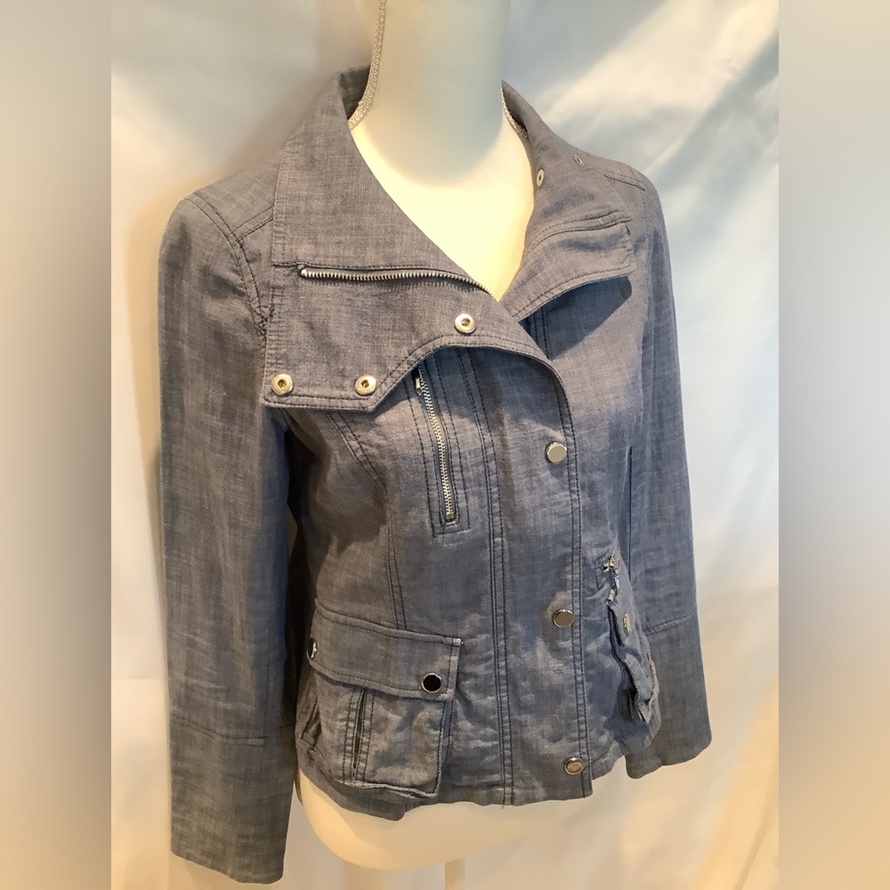 White House Black Market Jean Jacket